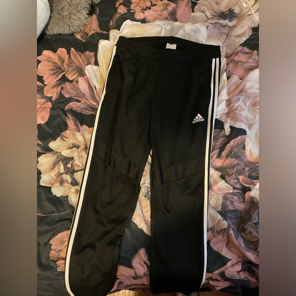 New ADIDAS striped black pants
